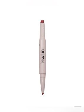 NAKERY Dual ended NO-sting plumping Lipstick & liner in Naked Rose w/ collagen